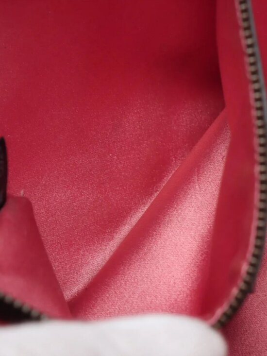 Gucci GG Marmont Crystals Velour x Bijou Chain Shoulder Bag Black - Picture 8 of 14